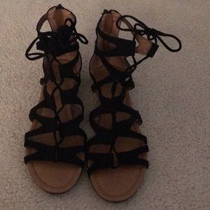 Black sandals
